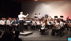  L'orchestre d'harmonie a &eacute;t&eacute; ovationn&eacute; apr&egrave;s son excellente prestation.